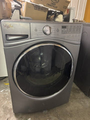 Coming Soon!  Used Whirlpool Front Load Washer & Dryer Set – Metallic Gray – 27" Wide – Fully Tested - store