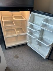 Whirlpool Stainless Steel Top Freezer Refrigerator – 30” Wide - USED
