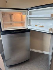Whirlpool Stainless Steel Top Freezer Refrigerator – 30” Wide - USED