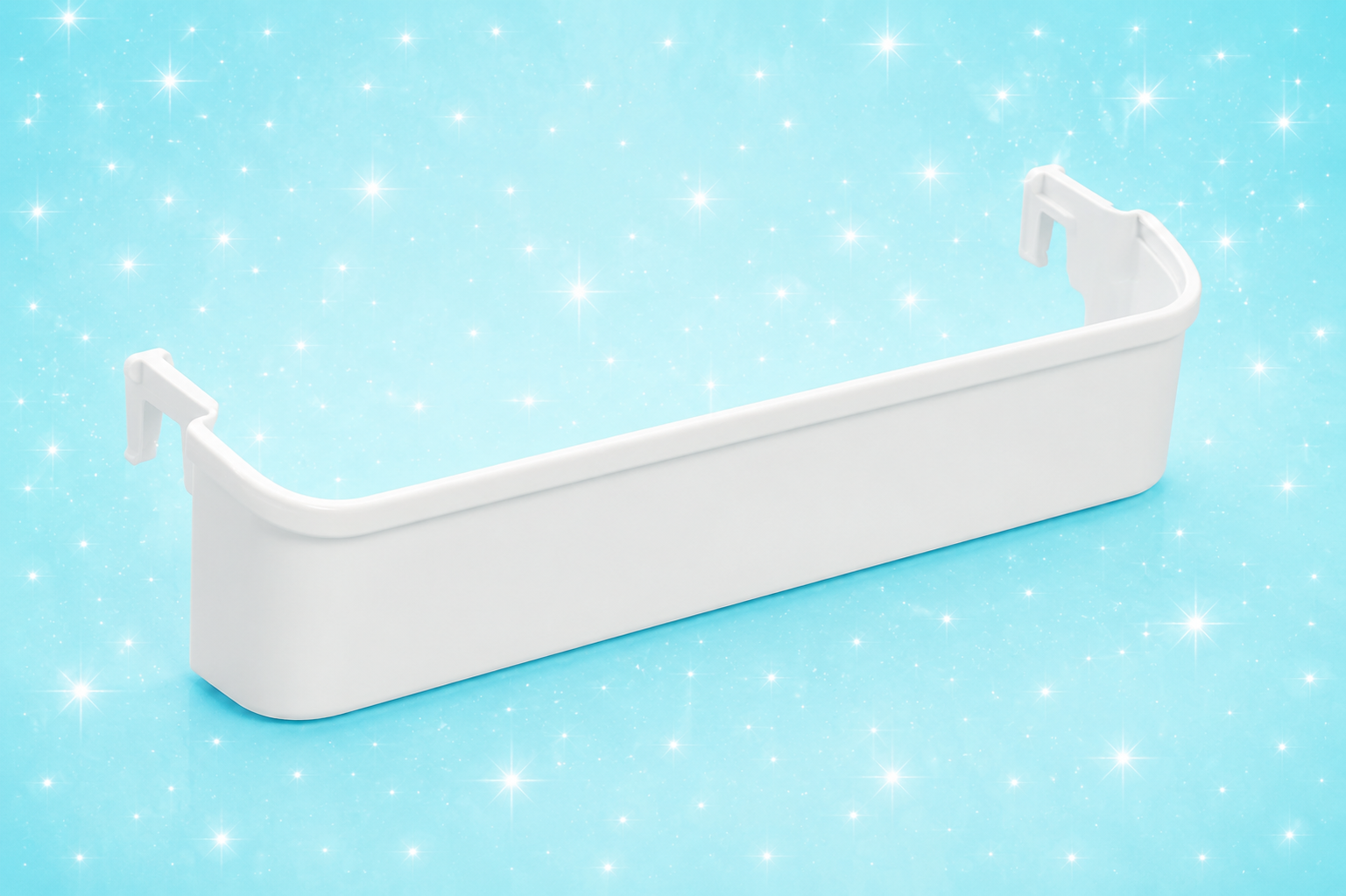 Used OEM Frigidaire 240338101 Refrigerator Door Shelf Bin – White – Tested