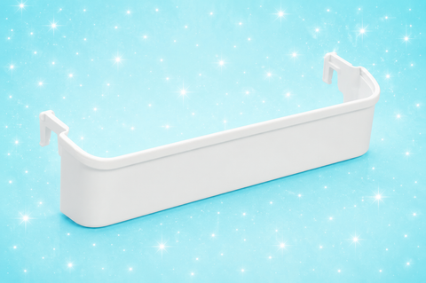 New OEM Frigidaire 240338101 Refrigerator Door Shelf Bin – White – Tested
