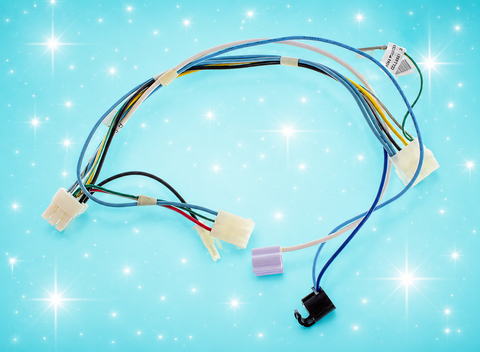 💎 Frigidaire 242213501 Refrigerator Freezer Wire Harness with Defrost Thermostat – Used OEM Wiring Assembly