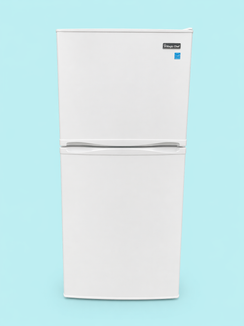 Magic Chef White Fridge 24" White Top Freezer Refrigerator – Clean & Reliable Used - HG