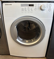 Samsung Front Load Style 27” White Electric Dryer  – Used with Warranty - BG
