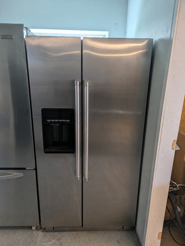 KitchenAid Stainless Steel Side-by-Side Refrigerator with Water & Ice Dispenser