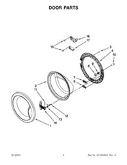 Whirlpool Genuine OEM WPW10192994 Washer Door Lock Switch Part