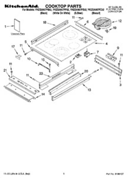 Whirlpool Range Surface Element Switch 9763759
