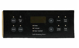Frigidaire Stove Range Oven Control Overlay Part Number 316220805 Black