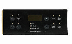 Frigidaire Stove Range Oven Control Overlay Part Number 316220805 Black