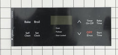 Fridgidaire Overlay Black Part # 316419145CM New Part