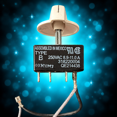 318220004 switch label and knob