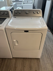 SOLD!  Used Maytag Top Load Washer & Electric Dryer Set – White – Fully Tested