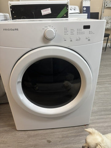 SOLD!    Used Frigidaire Front Load Electric Dryer – White – Fully Tested