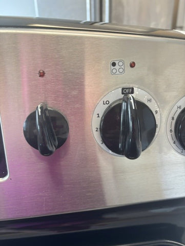 Whirlpool Stainless Steel Glass Top Stove