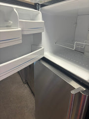 Used Frigidaire Stainless Steel Top Freezer Refrigerator – Tested & Ready to Go - Store