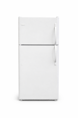 Frigidaire White Top-Freezer Refrigerator – Clean & Reliable |