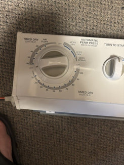 Kenmore Dryer Timer with Knob – From Kenmore Laundry Centre Control Panel Model 970-C92702-00 – Used OEM Part