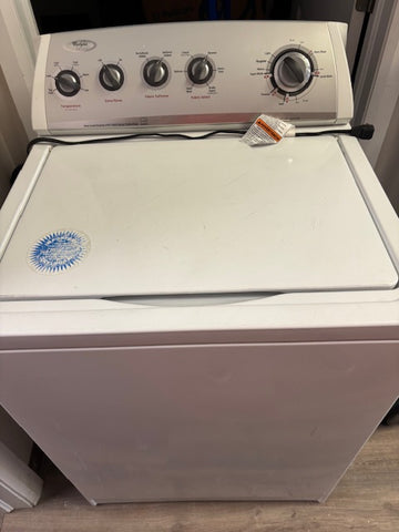 Whirlpool Top Load Washer – Large Capacity, White
