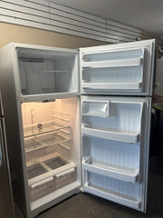 Used GE 28" Top Freezer Refrigerator – White – 67" Tall – Fully Tested