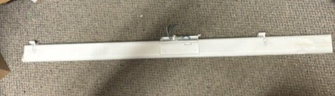 Used OEM Whirlpool WP12722803W Refrigerator Vertical Mullion Rail – White – Tested