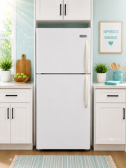 Used Frigidaire Top Freezer Refrigerator – White – Apartment & Family Size – Tested - Store