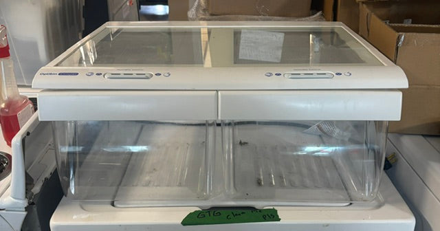 LG 5027JJ1013B Refrigerator Crisper Cover / Shelf Assembly – OEM Used