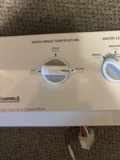 Kenmore Washer Water Level Switch with Knob – From Kenmore Laundry Centre Control Panel Model 970-C92702-00 – Used OEM Part