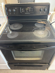 Frigidaire Black 30" Smooth Top Electric Range – Ceramic Glass Cooktop – Self-Cleaning Oven Stove APPLIANCE