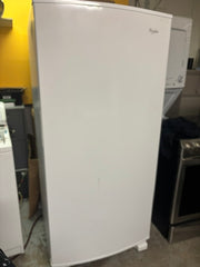 SOLD!   Used Whirlpool Upright Freezer – White – 30" Wide – Fully Tested