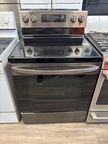 LG Smooth Top Electric Range with Stainless Steel Finish