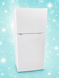 Brand New Frigidaire 24" Apartment Size White Refrigerator – Top Freezer – Energy Efficient