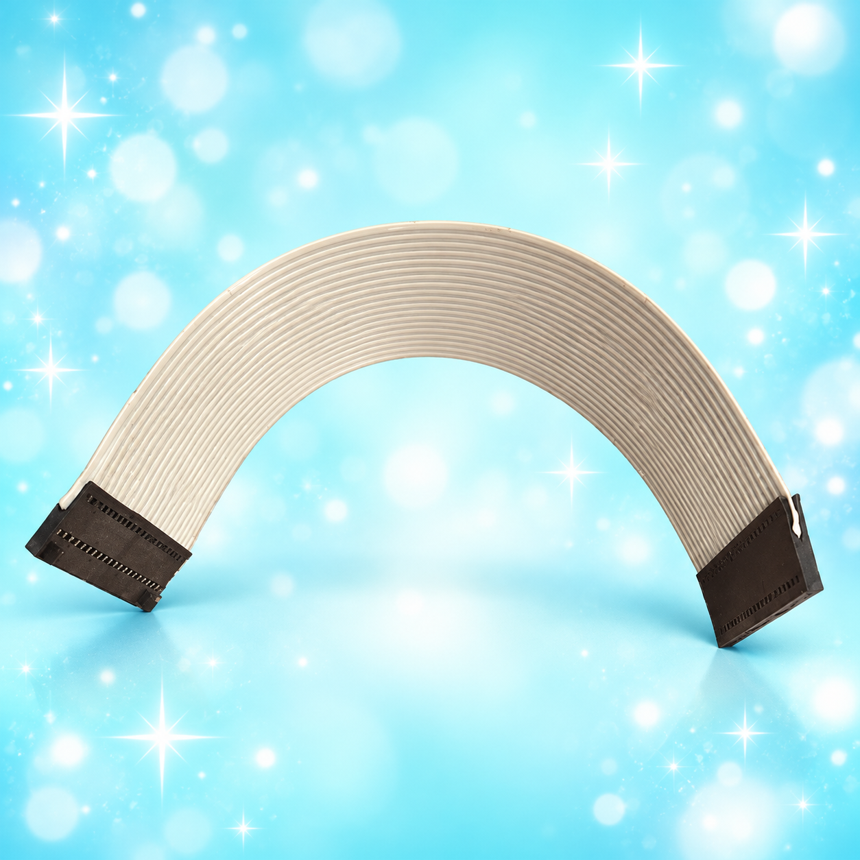 Used KitchenAid 9753781 ribbon cable on aqua sparkle background