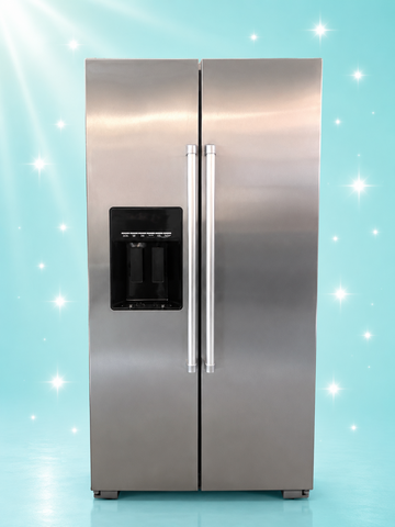 ✨ KitchenAid Stainless Steel Side-by-Side Refrigerator  ✨