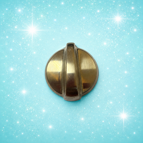 AG-155 GE Stainless Stove Range Control Knob p/n WB03T10271 - replaced by WG02L00412 – Sold Individually USED