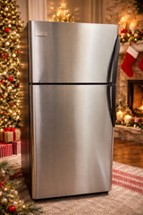 SOLD!   Stainless Steel Frigidaire Fridge 30 inches wide