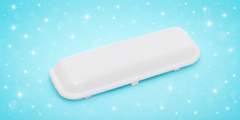 W10861225 Whirlpool Dryer Door Handle - White
