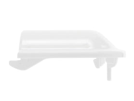 W10861225 Whirlpool Dryer Door Handle - White
