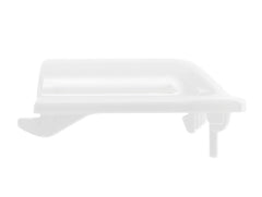 W10861225 Whirlpool Dryer Door Handle - White