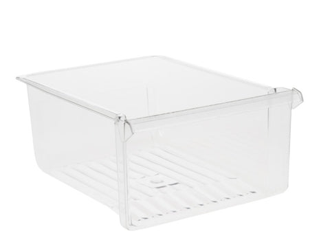 GE Refrigerator Vegetable Crisper Pan Drawer WG03L00653 Replaces WR32X10340 – Used OEM