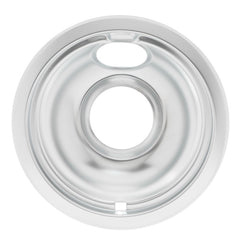 WPW10196406 Whirlpool Stove Drip Bowl - 6" Chrome