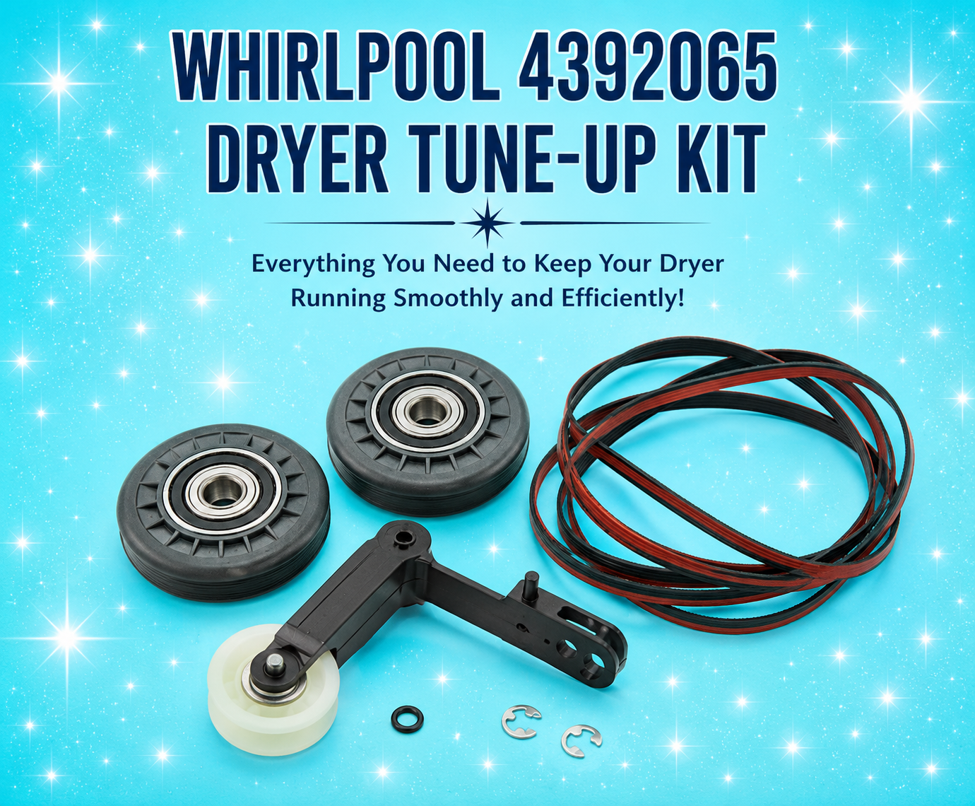 Whirlpool 4392065 Dryer Tune-Up Kit