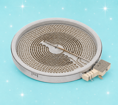 Whirlpool W10823692 Left Front Dual Radiant Surface Element – Genuine OEM Range Burner USED