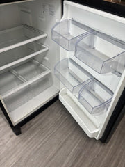 SOLD!   Used Whirlpool Top Freezer Refrigerator – Dark Stainless Steel – Fully Tested