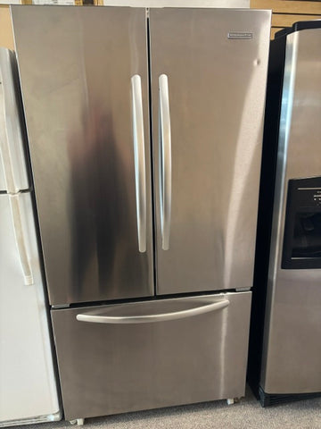 KitchenAid Stainless Steel  Refrigerator – Clean Modern Design Fridge | Tested & Working