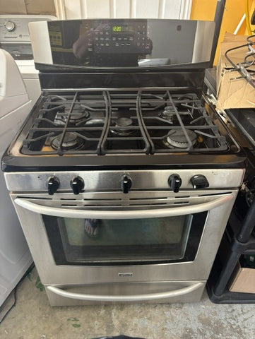 Kenmore Stainless Steel 5-Burner Gas Range – Used