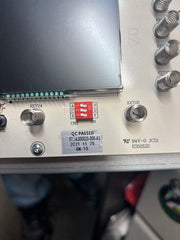 AG-529 control board identification label close-up