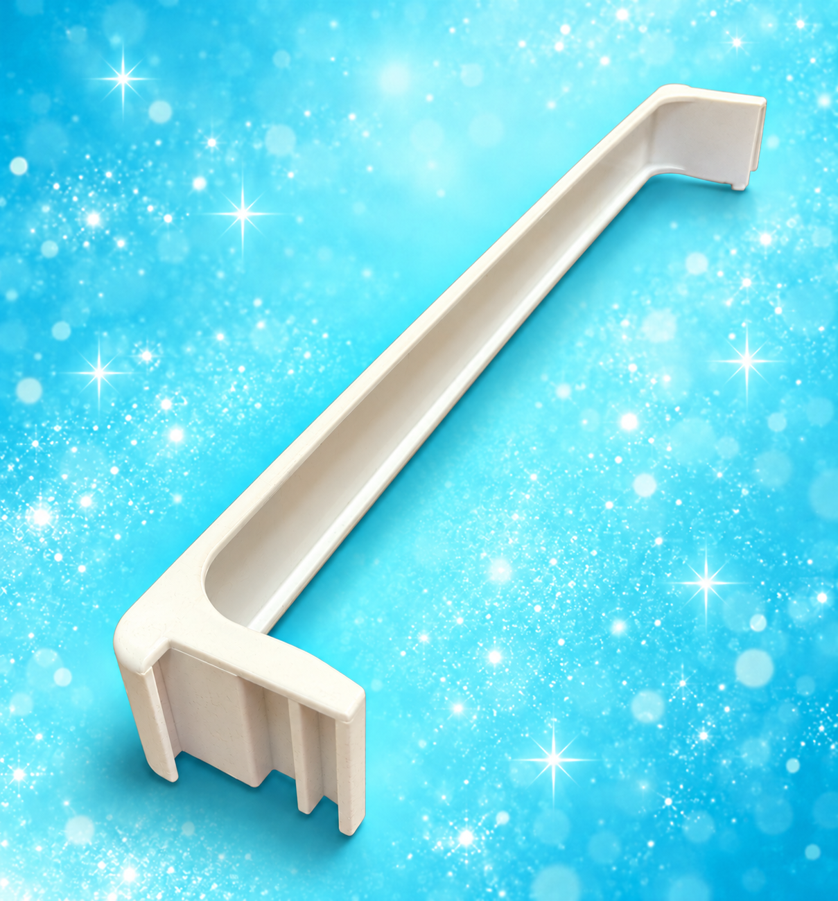 Used 18 inch door bar 50112801003D, angled view on aqua background