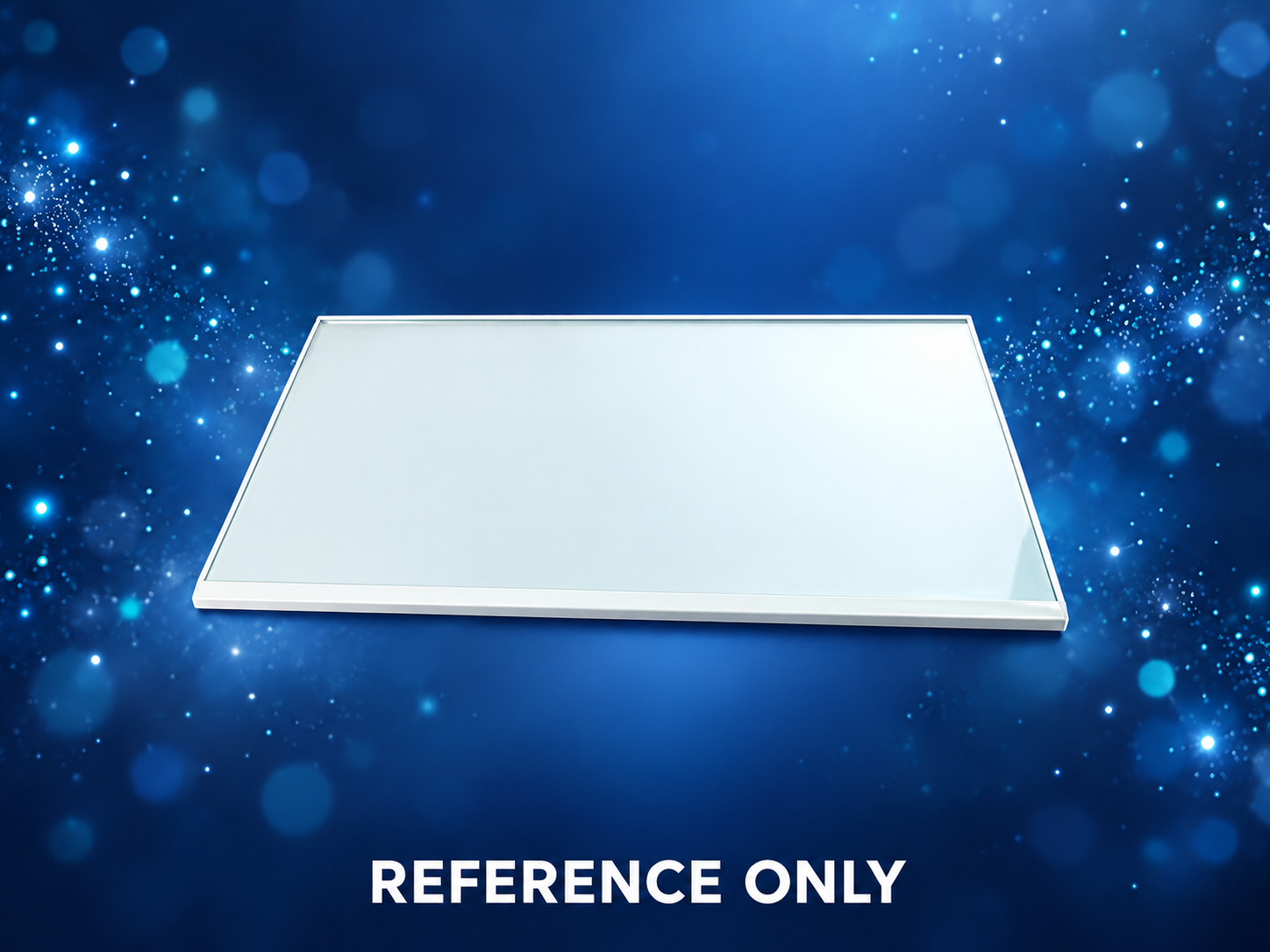 Freezer Glass Shelf with Trim – REFERENCE ONLY