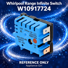 Whirlpool W10917724 infinite switch – reference only