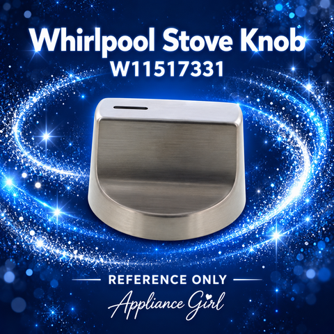 Whirlpool W11517331 stove knob – reference only